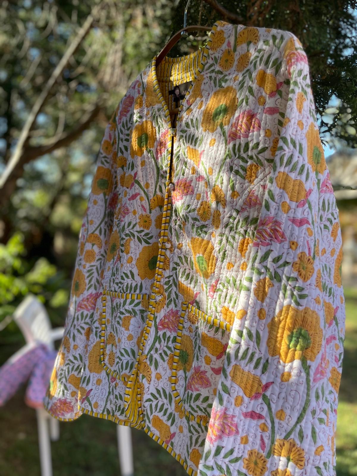 Saffron Garden Reversible Jacket