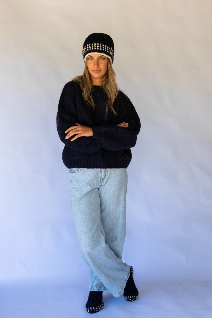 Portillo Beanie - Navy