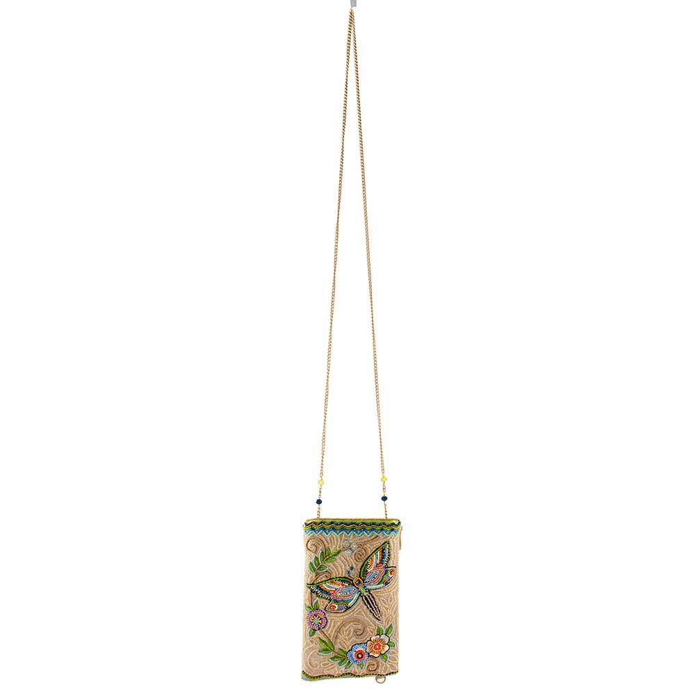 Soaring Spirit Hand-Beaded Crossbody Bag