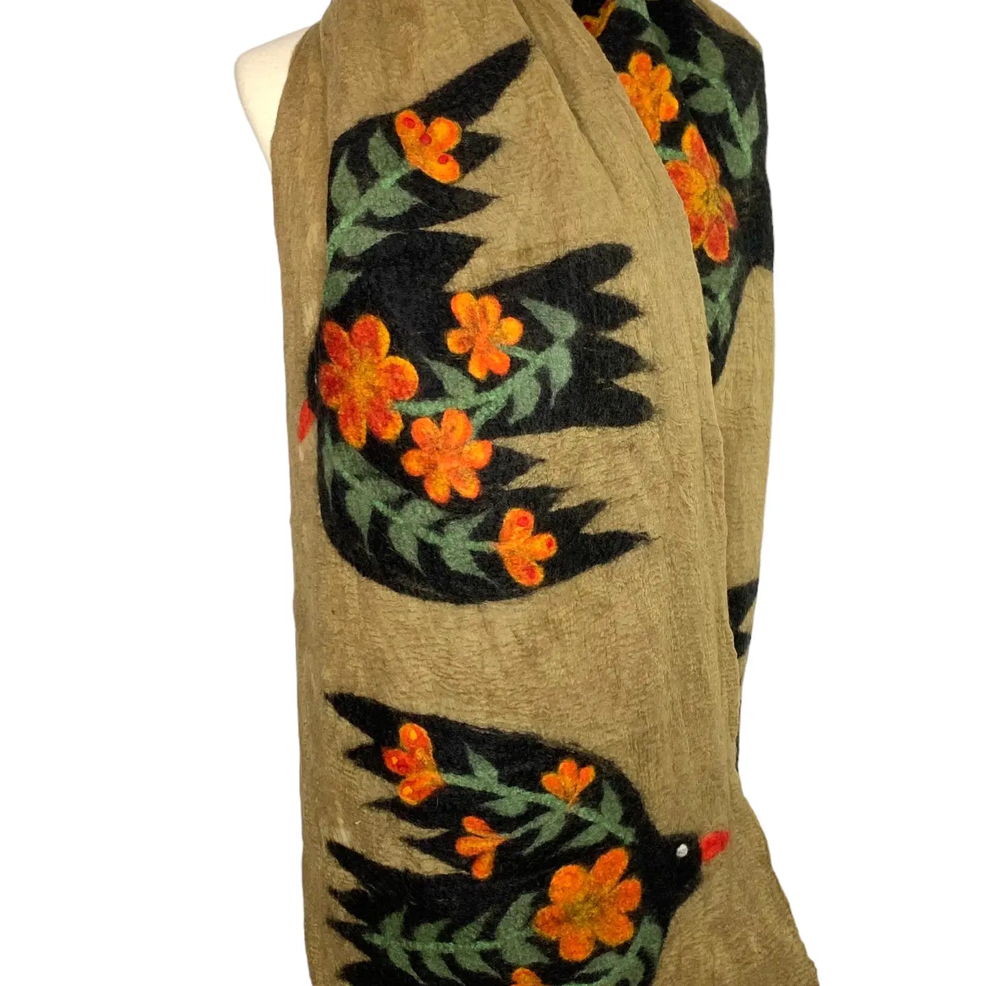 Mountain Bird Scarf