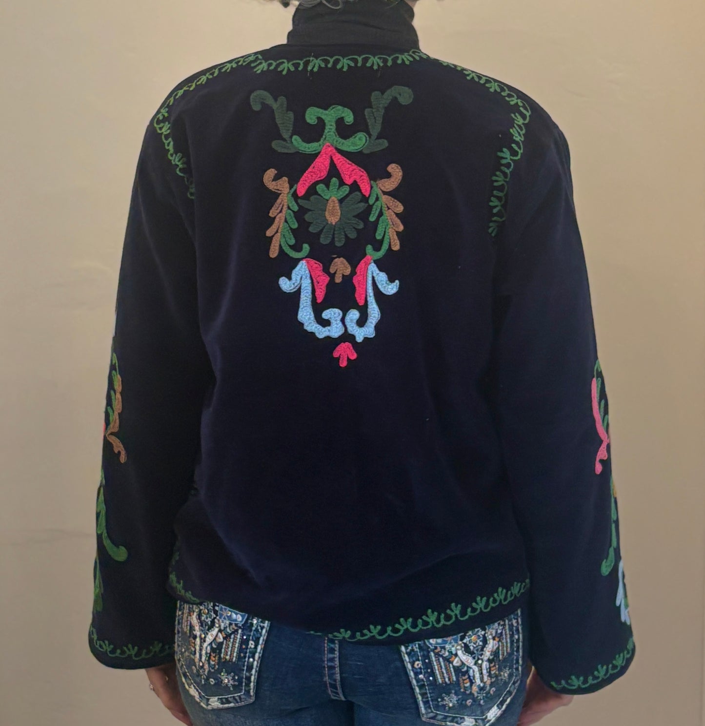 Velvet Suzani - Midnight Garden