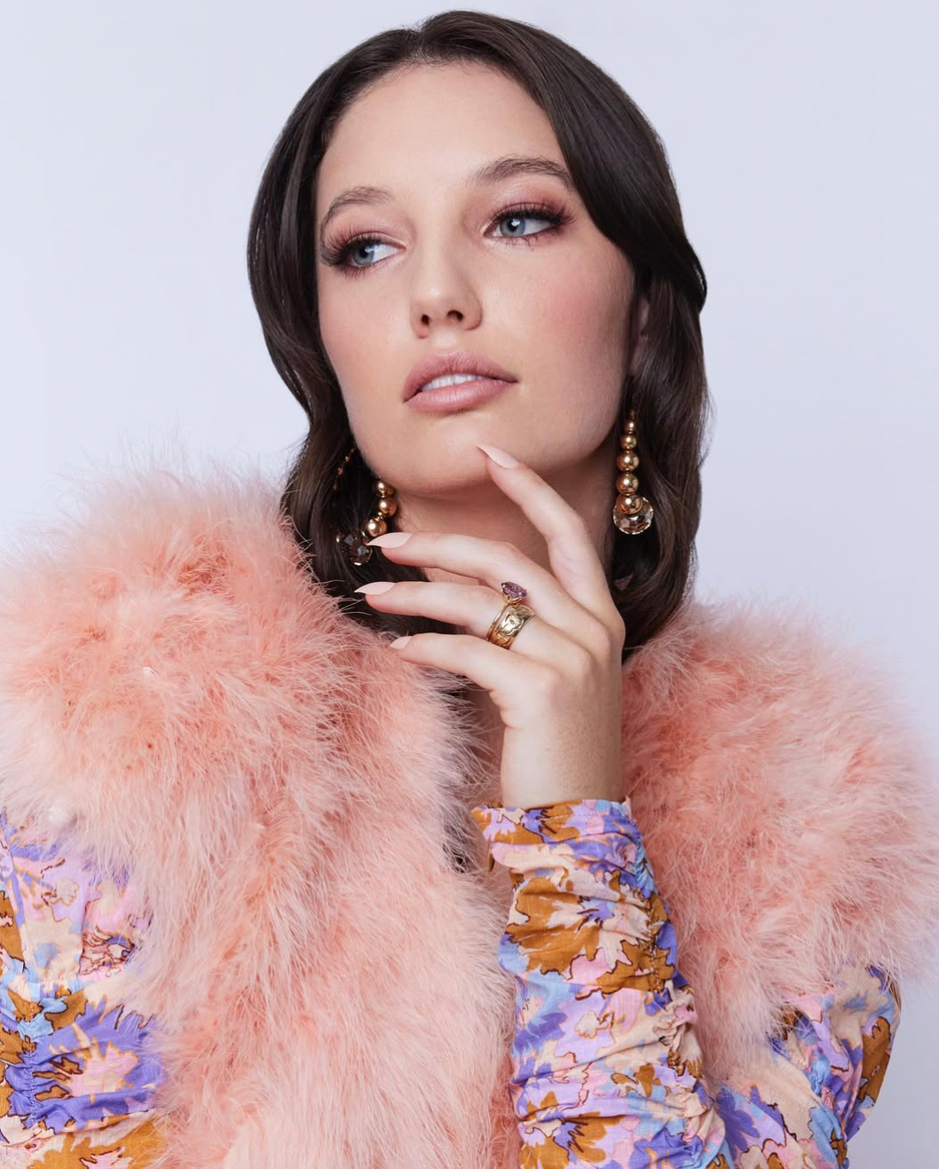 Rita Vest - Peach