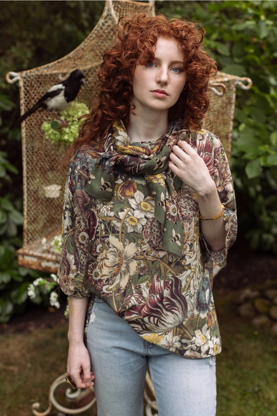 Love Grows Wild Luxe Tee Floral Tunic