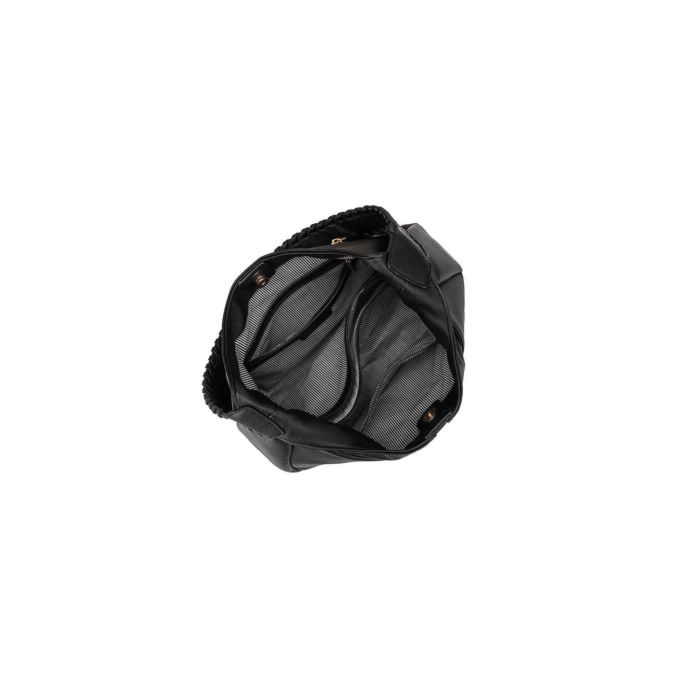 Callista Black 2 Piece Shoulder Bag