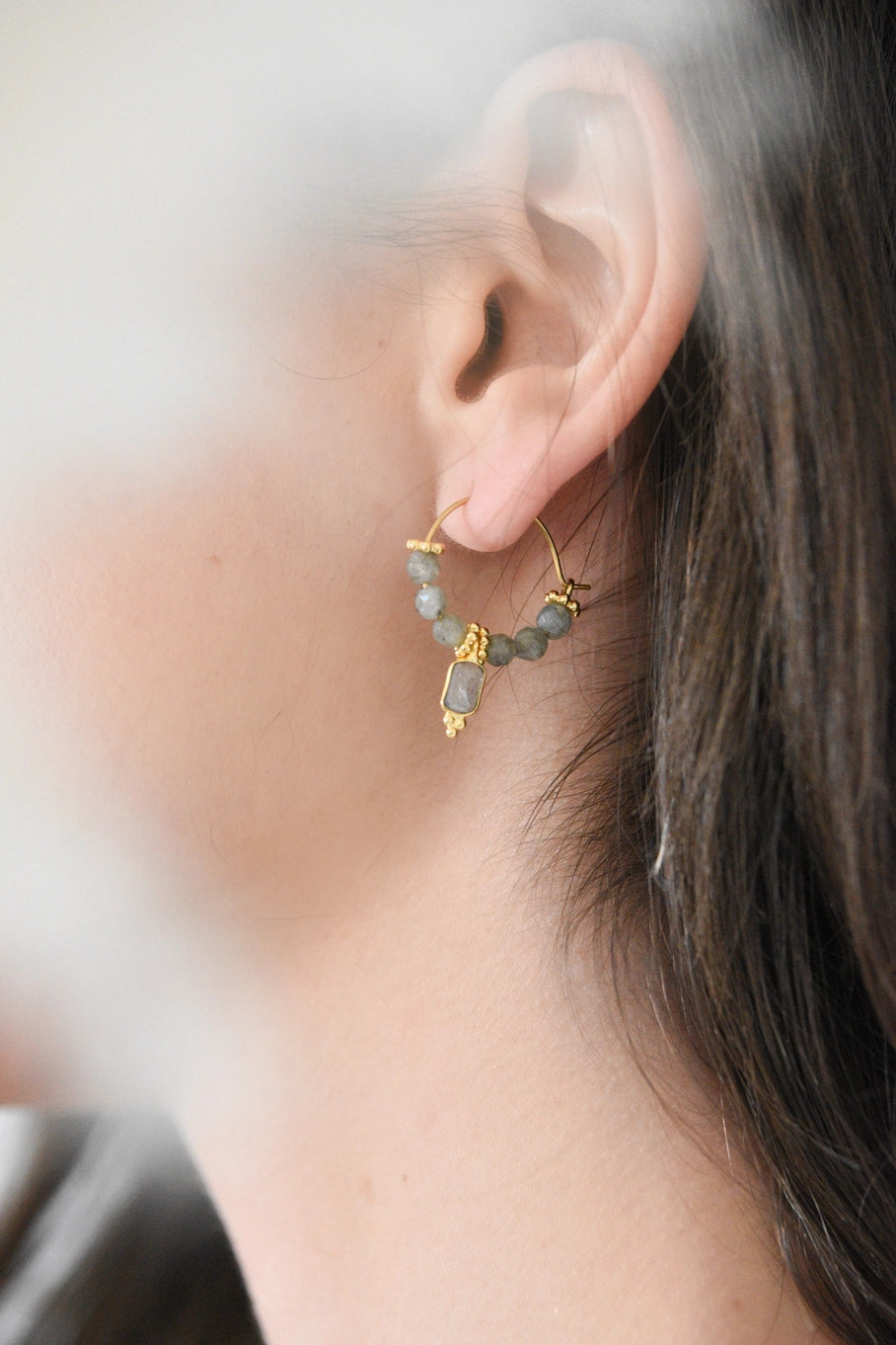 Earrings Labradorite - Ushas