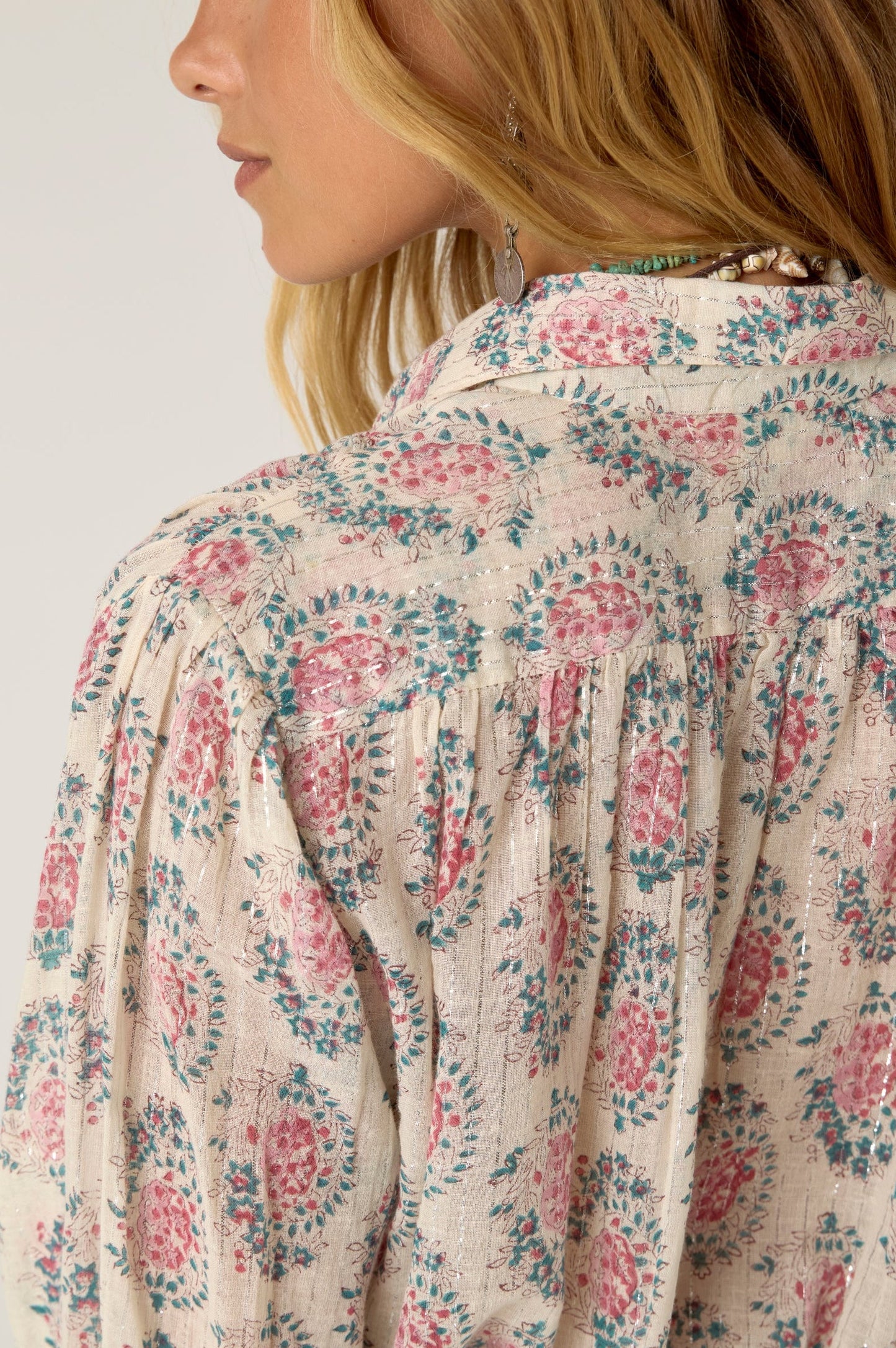 Maision Hotel Mary Shirt - Azalea Dusty