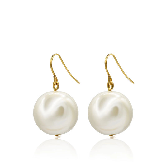 Maxi Pearl Drop Earrings