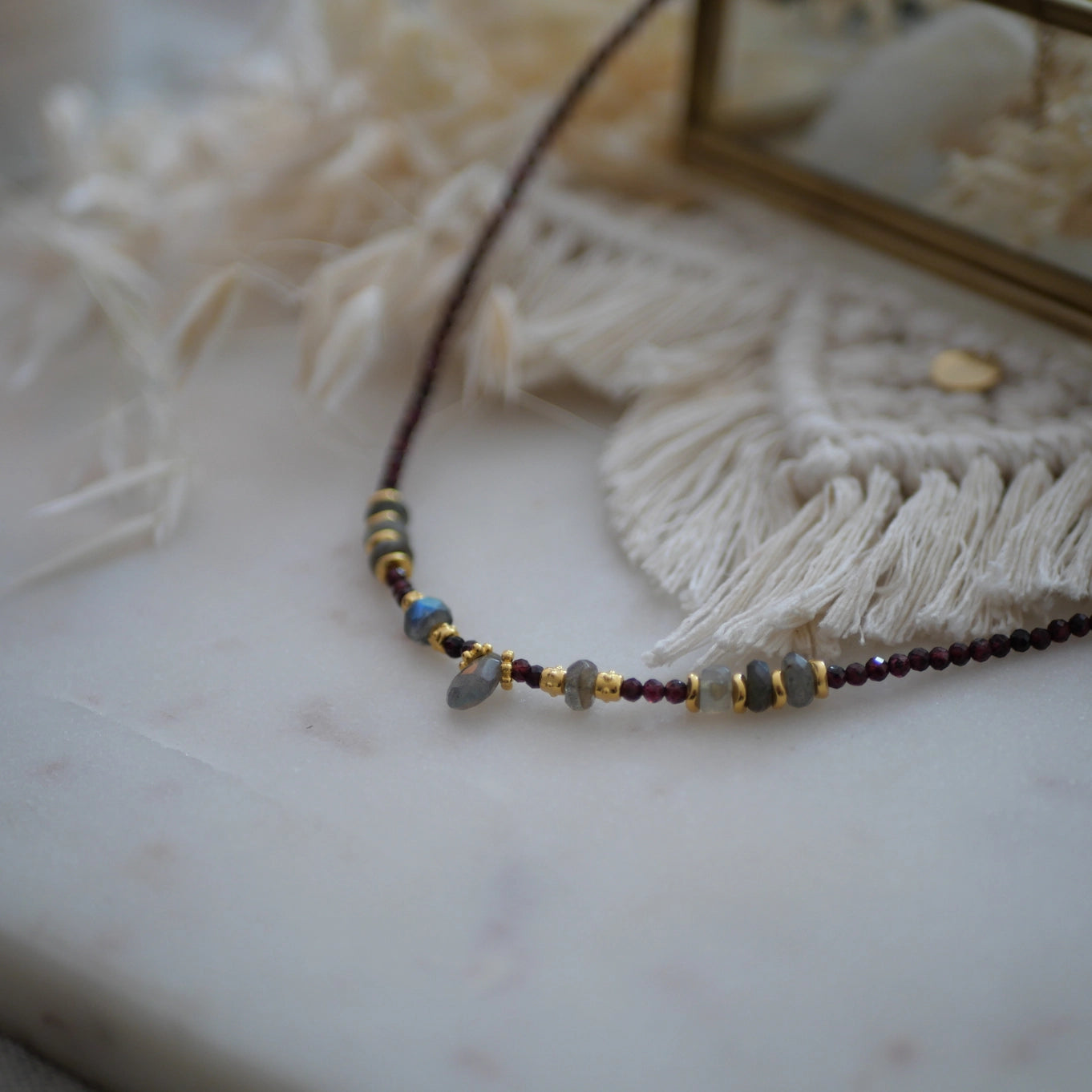 Necklace Indali Garnet