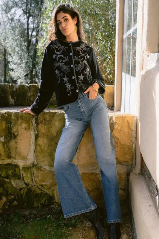 Midnight Velvet Jacket