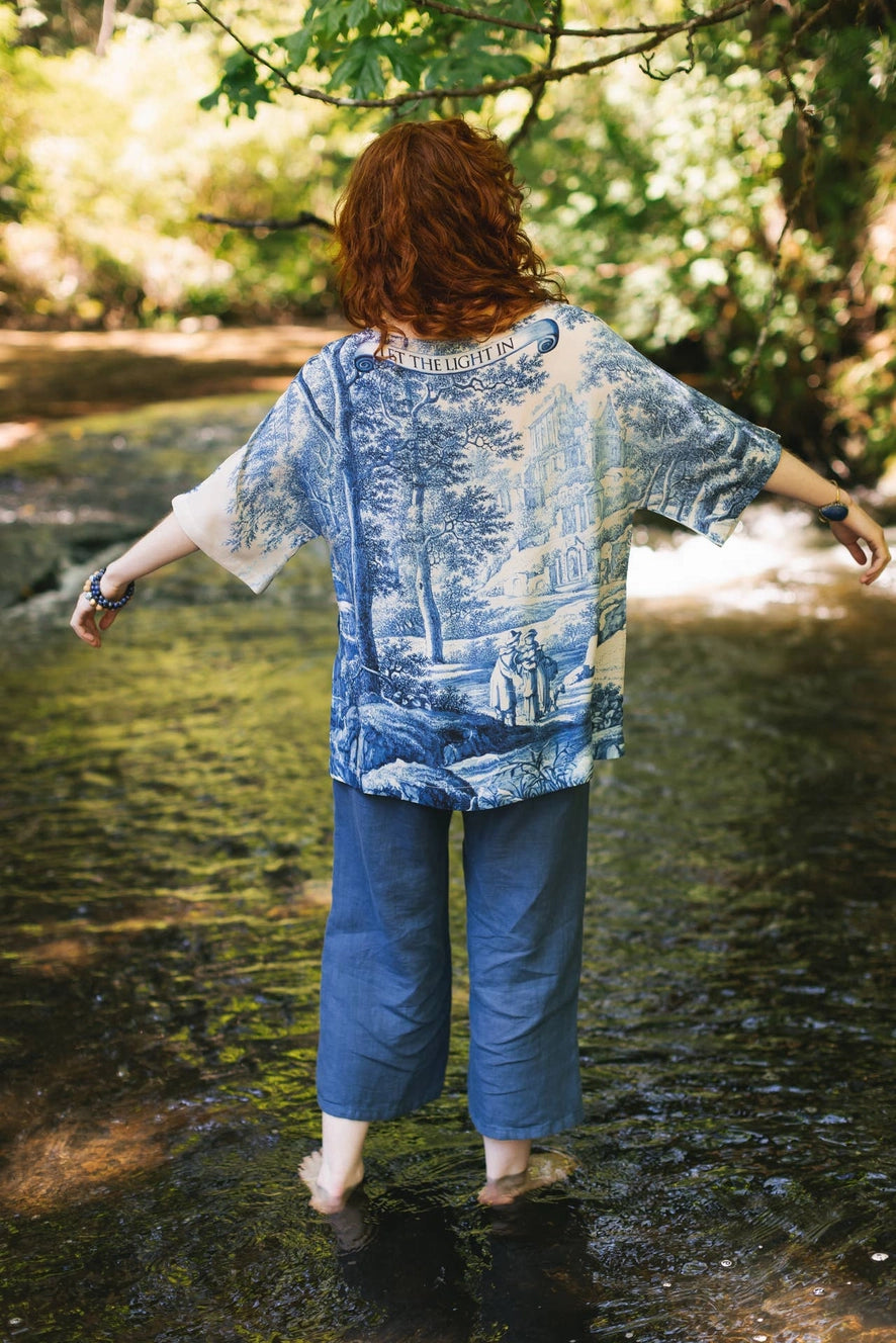 Let the Light in Luxe Tee Tunic Shirt