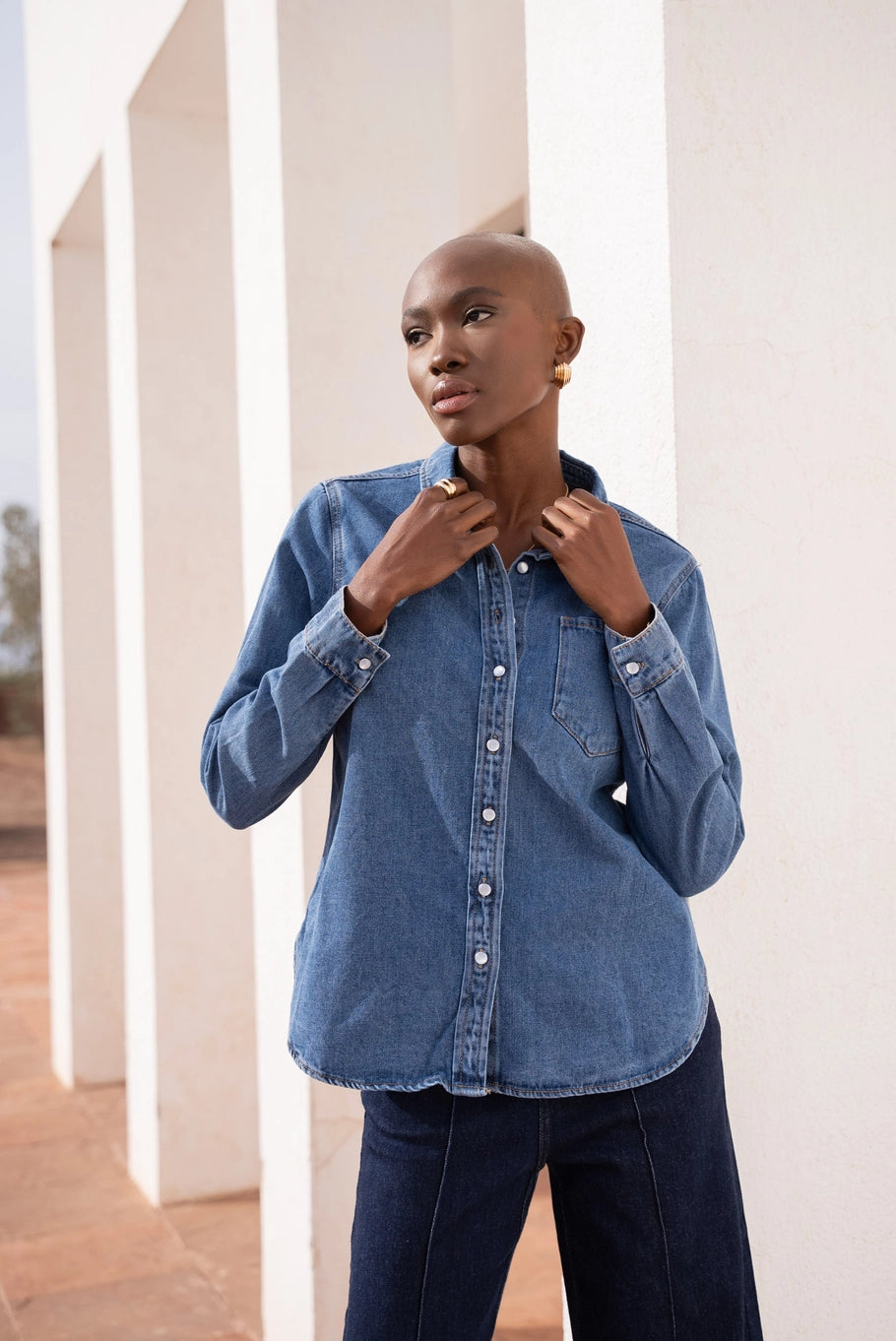Celia Denim Shirt