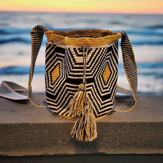 Sage Handmade Wayuu Mochila Bag