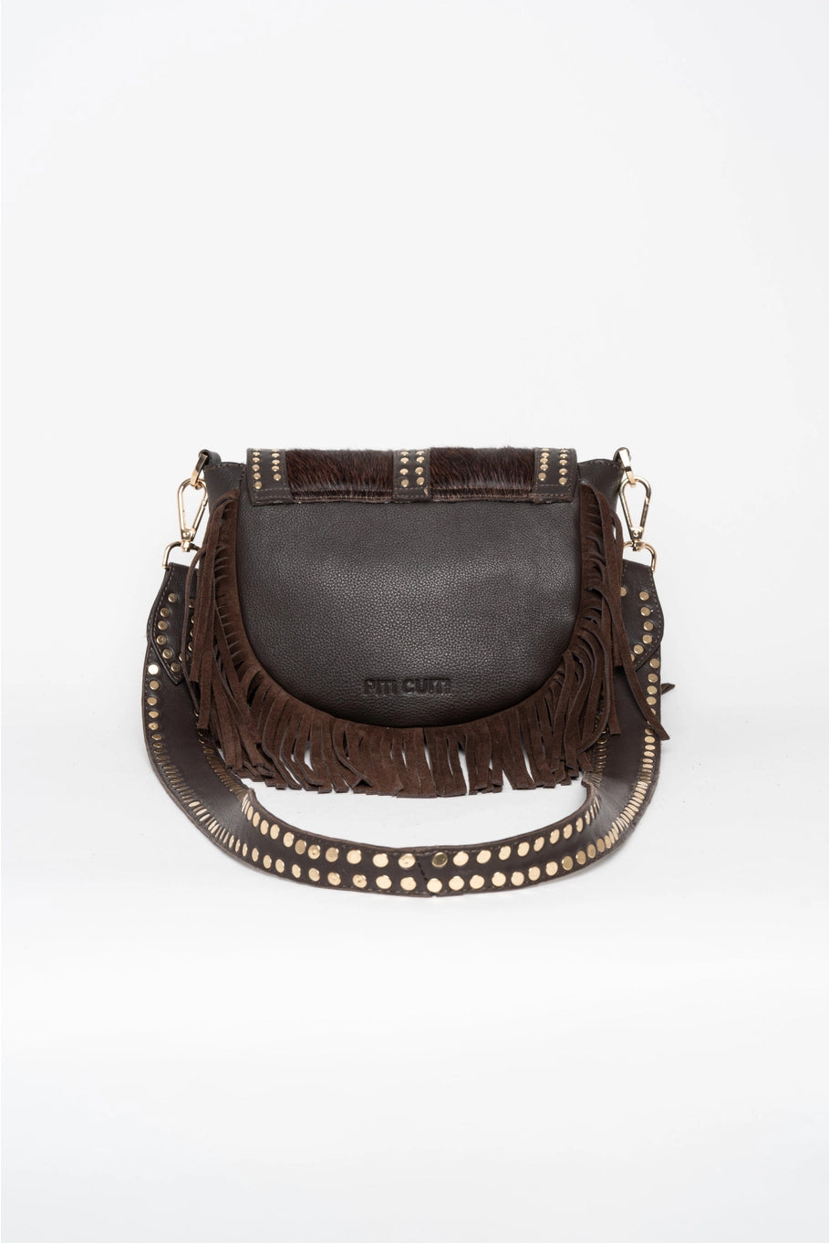 Amal Brown Crossbody Bag