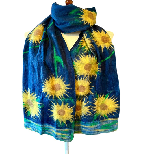 Sunflower Field Scarf