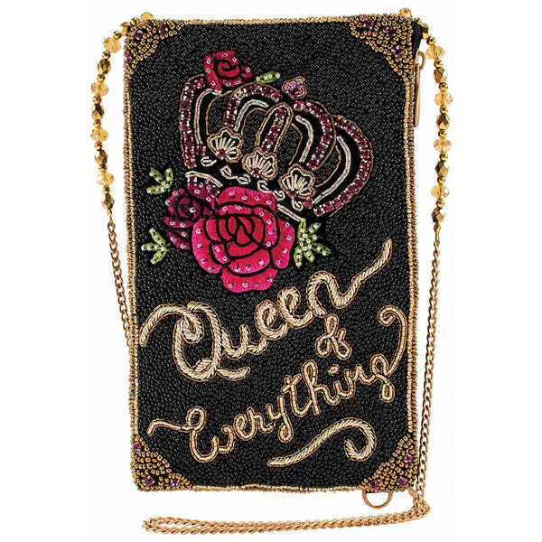 Queen of Everything Hand-Beaded Bag