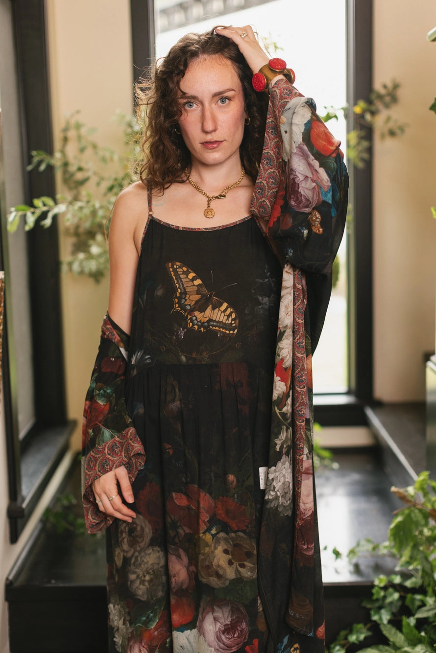 Flight of Fancy Bohéme Slip Dress