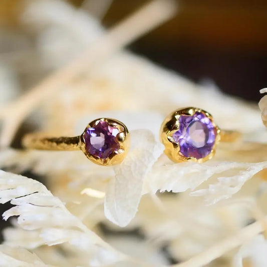 Ring Adjustable Daenerys Amethyste