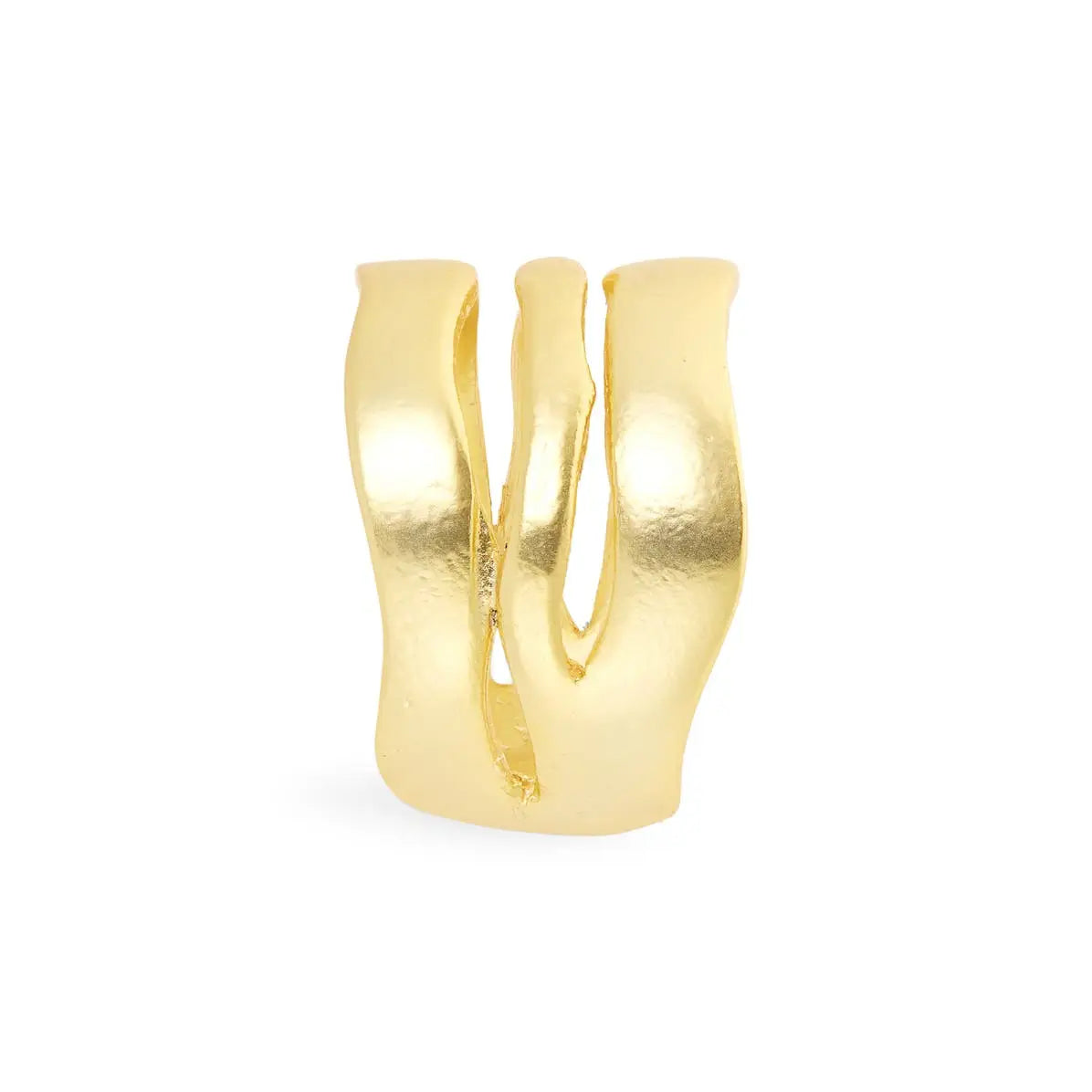 Wavy Line Ring (Gold)