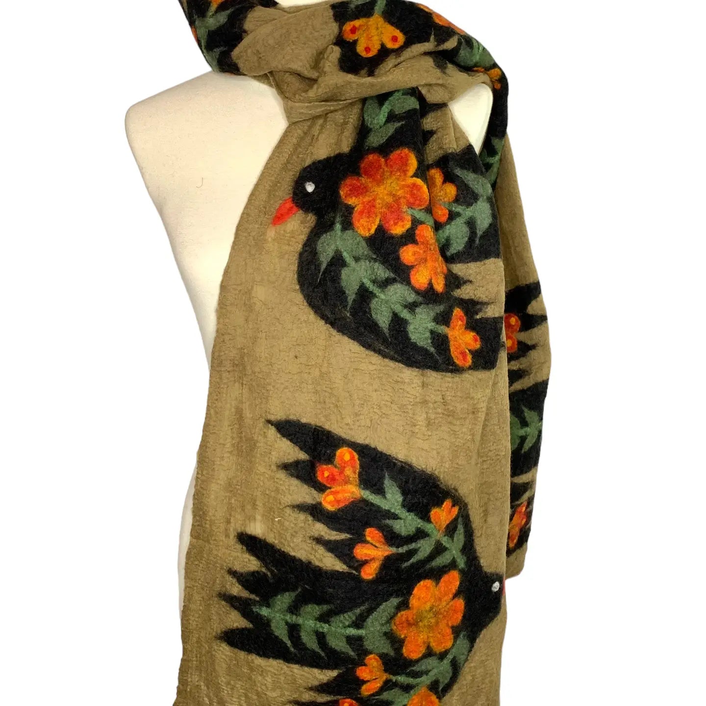 Mountain Bird Scarf