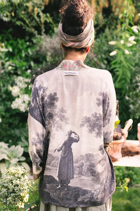 Still I Rise Cropped Kimono