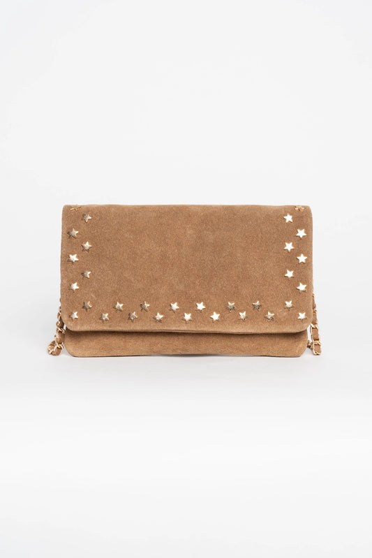 Stardust Suede Crossbody Bag