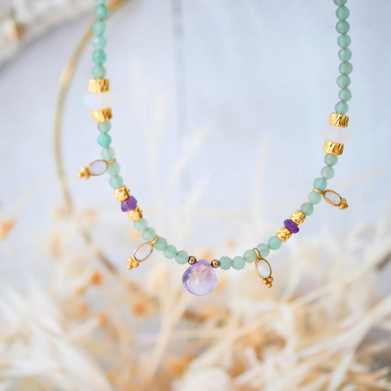 Chamak Aventurine Necklace