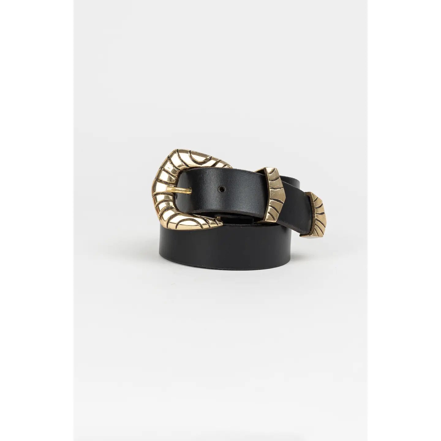 Black Belt - Gold Buckle