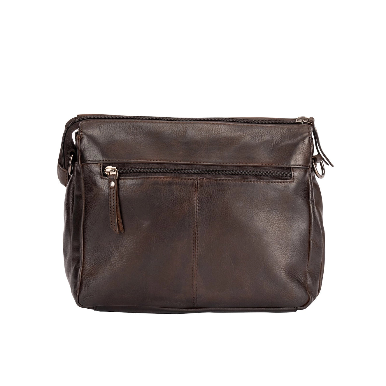 Leather Shoulder Bag June Brown