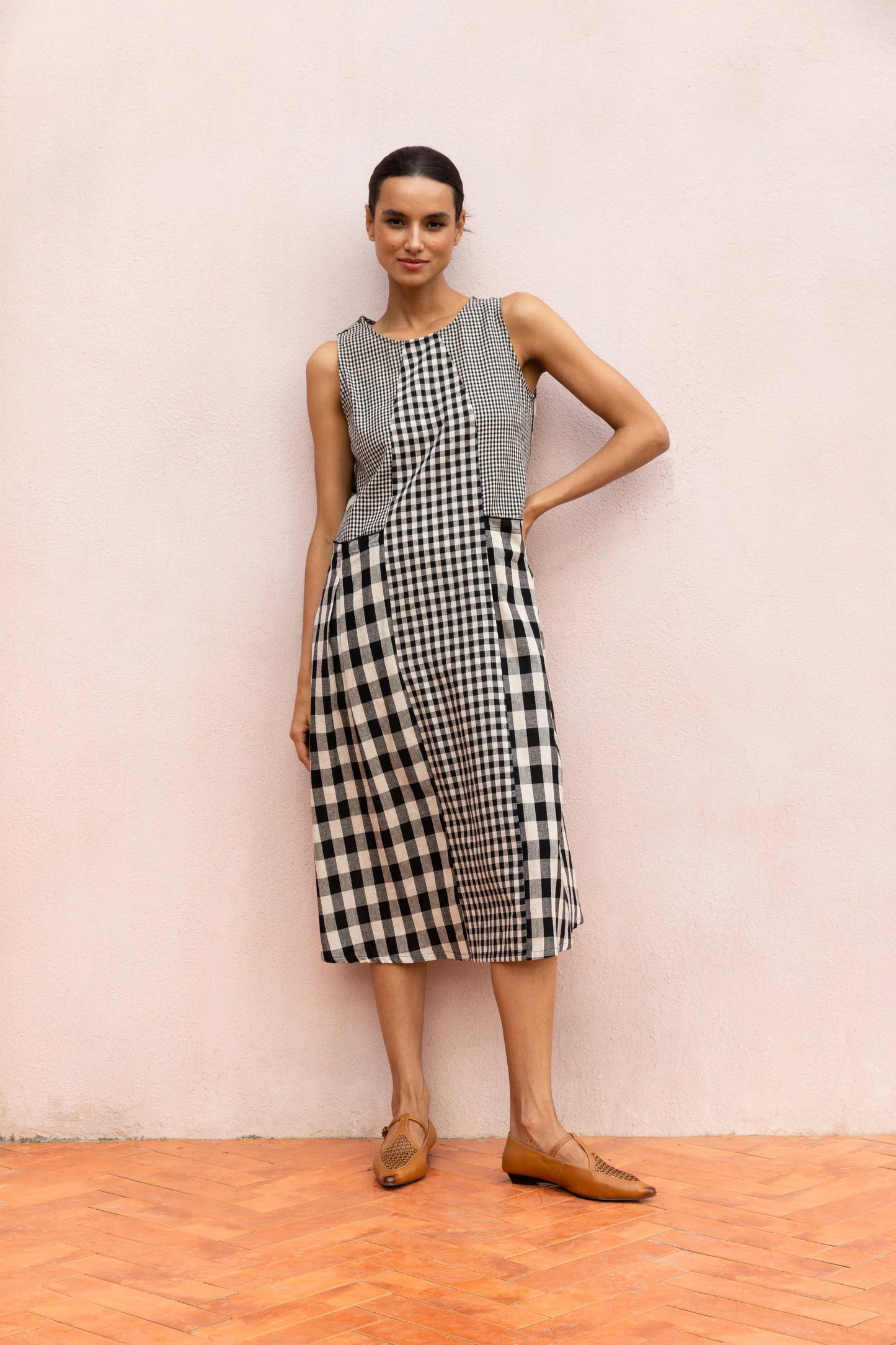 Jess Dress - Check