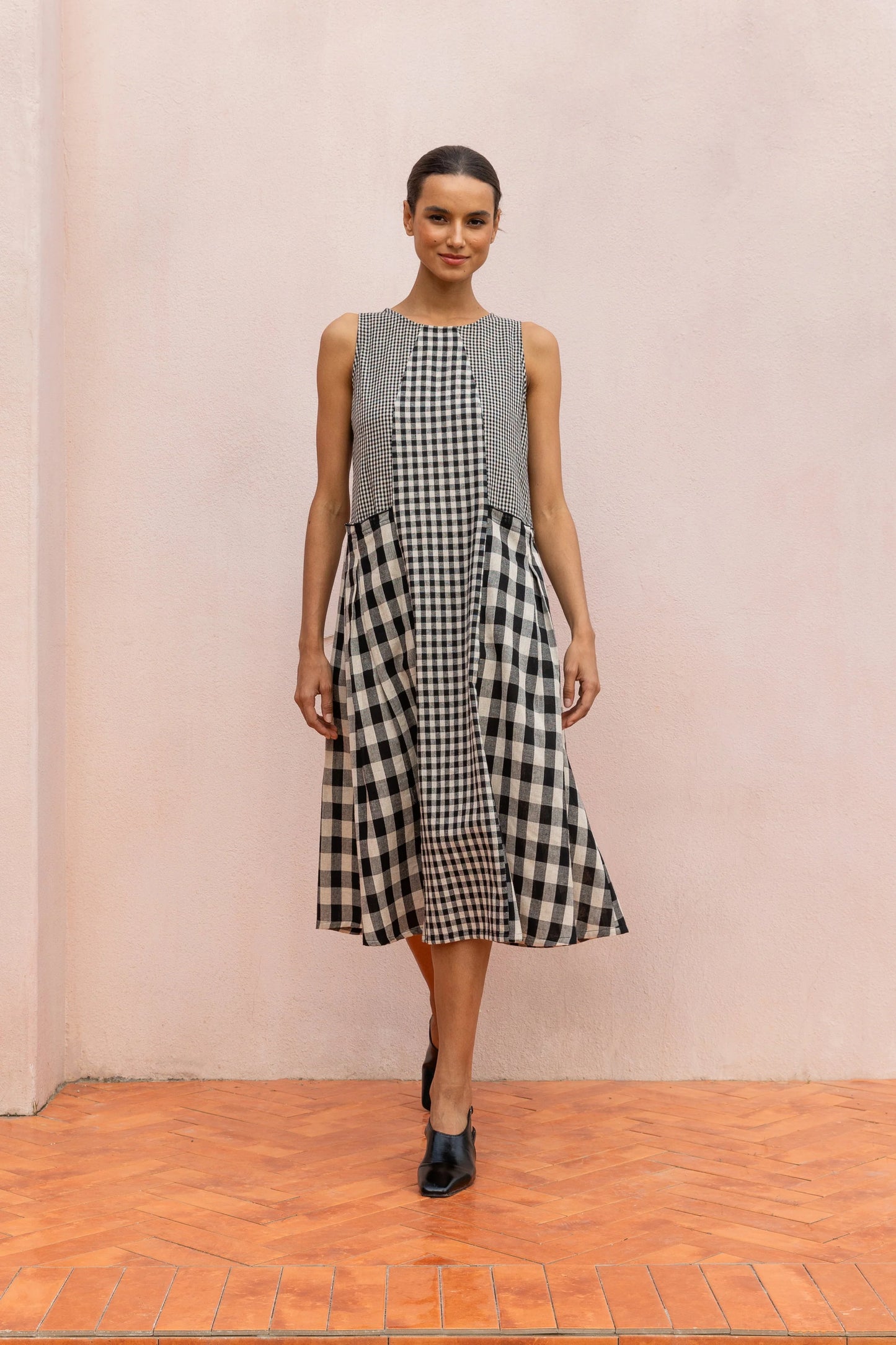 Jess Dress - Check