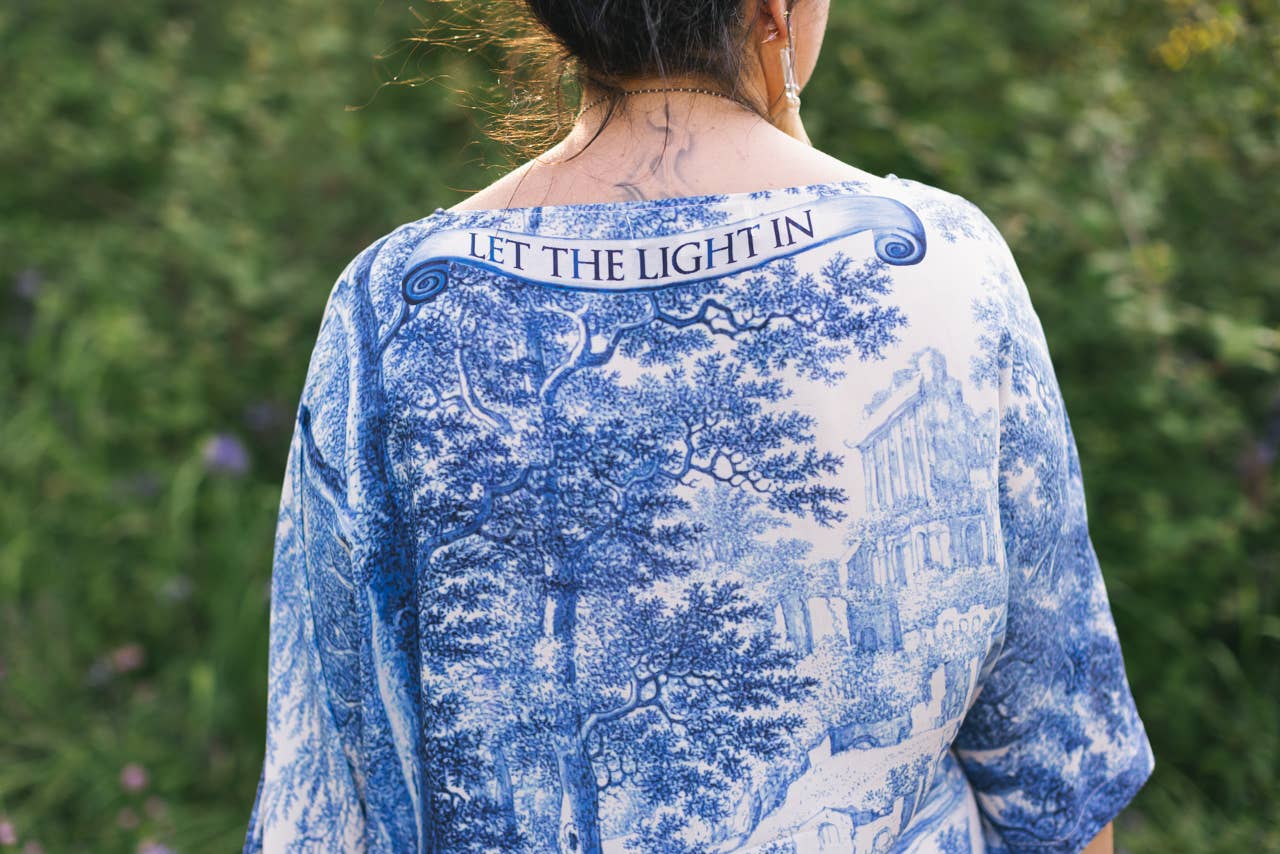 Let the Light in Luxe Tee Tunic Shirt