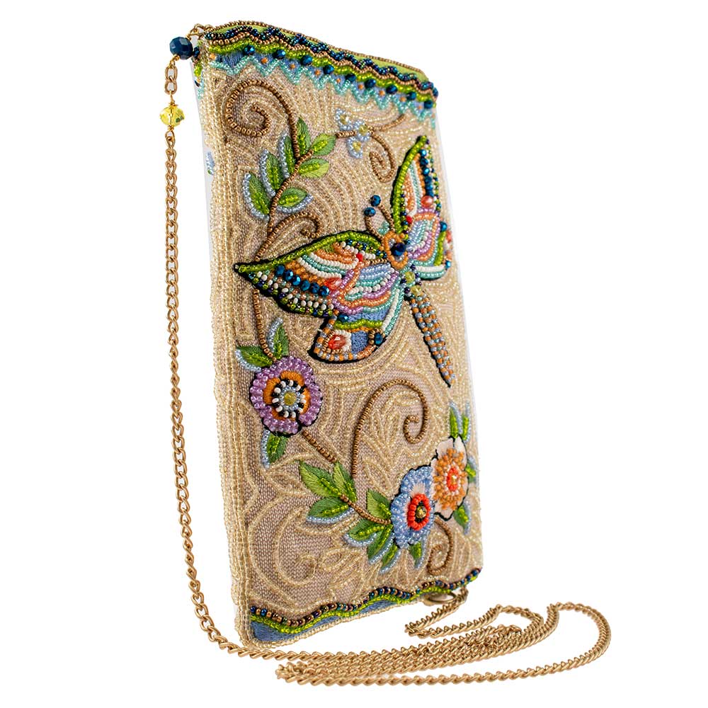 Soaring Spirit Hand-Beaded Crossbody Bag