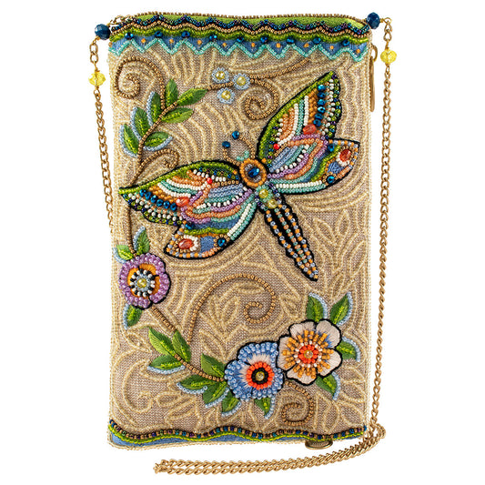 Soaring Spirit Hand-Beaded Crossbody Bag