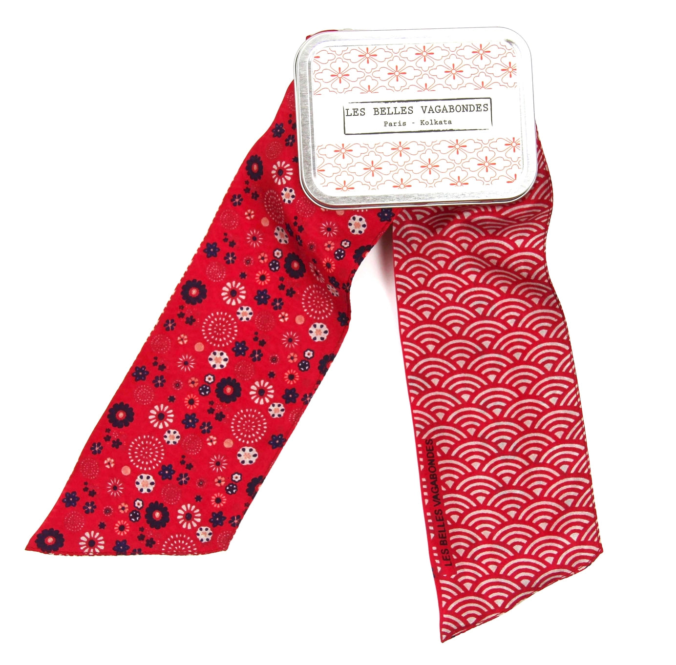 Akiko Red SLASH Headband