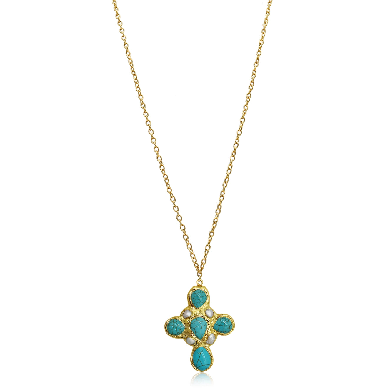 Coastal Cross Necklace