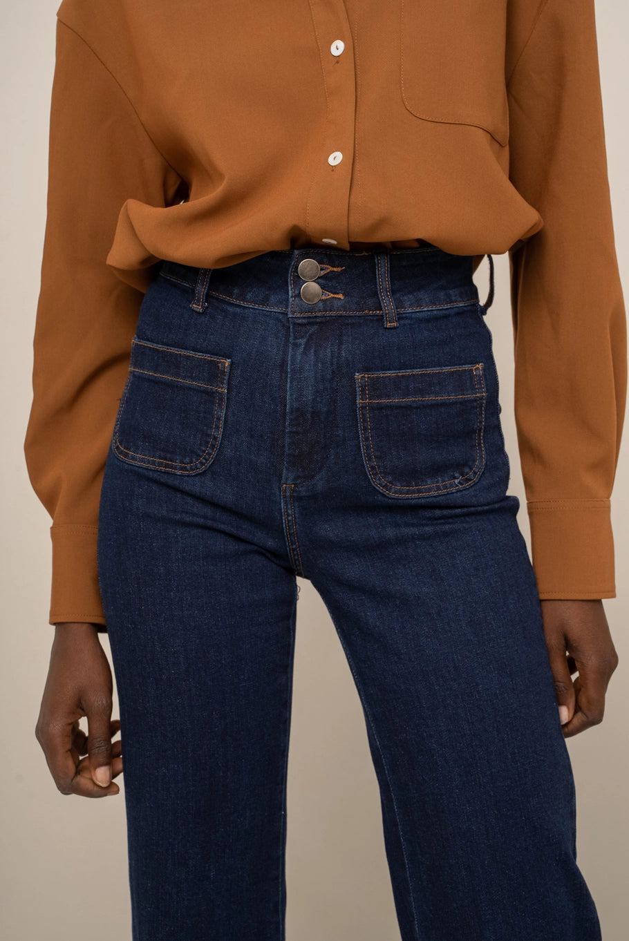 Elena Flare Jeans - Indigo