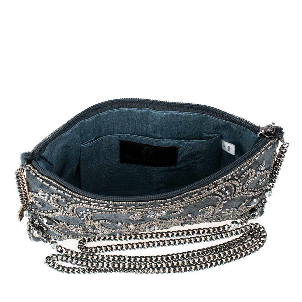 Night Light Hand-Beaded Crossbody Handbag