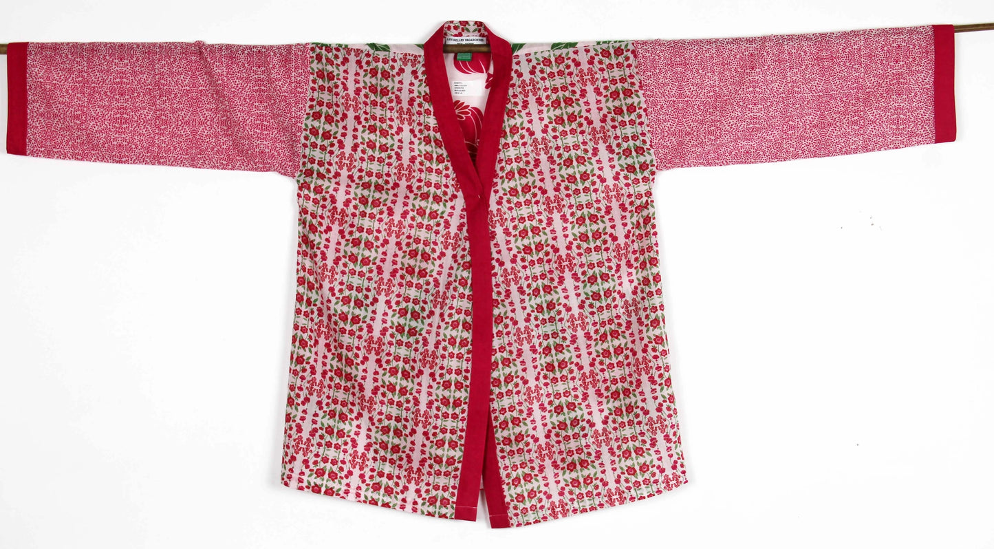 Anemone Red Kimono