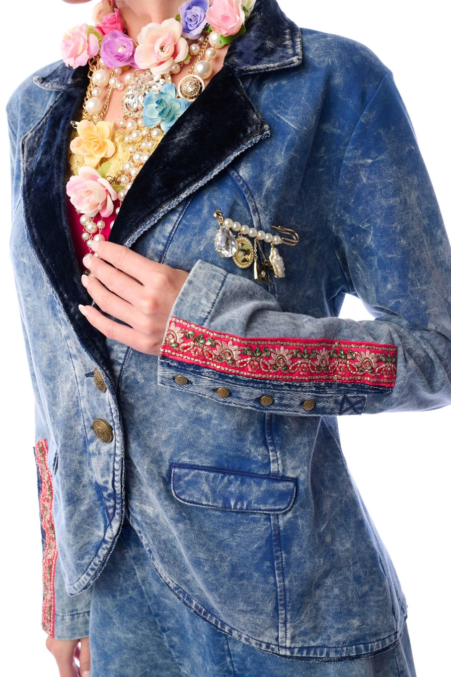 Colonel Jacket - Blue Wash