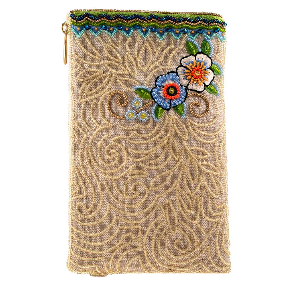 Soaring Spirit Hand-Beaded Crossbody Bag