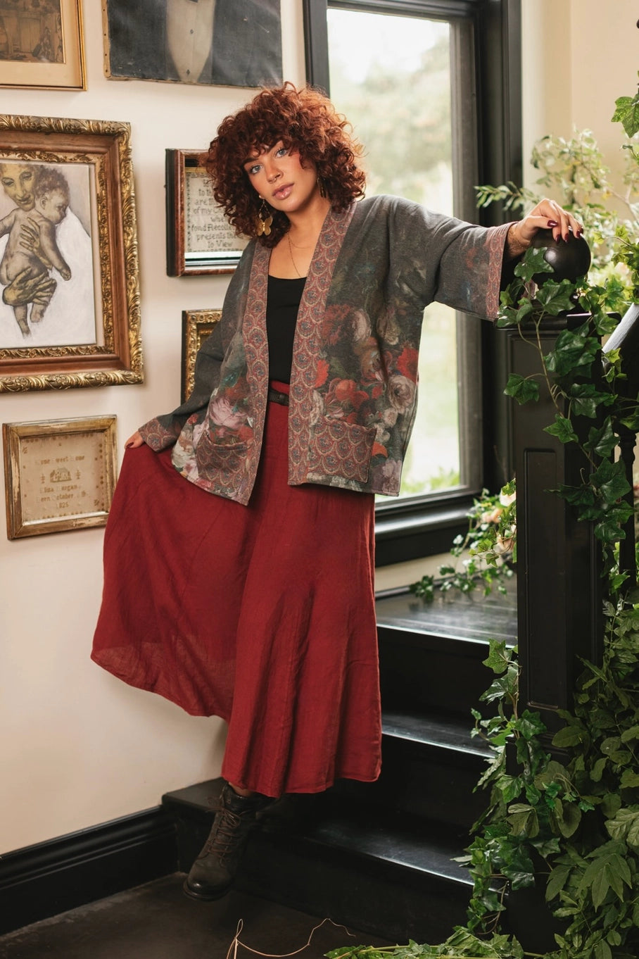 Flight Of Fancy Cottage Cardigan