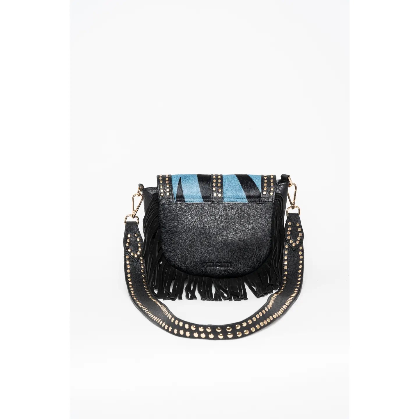 Amal Blue Crossbody Bag
