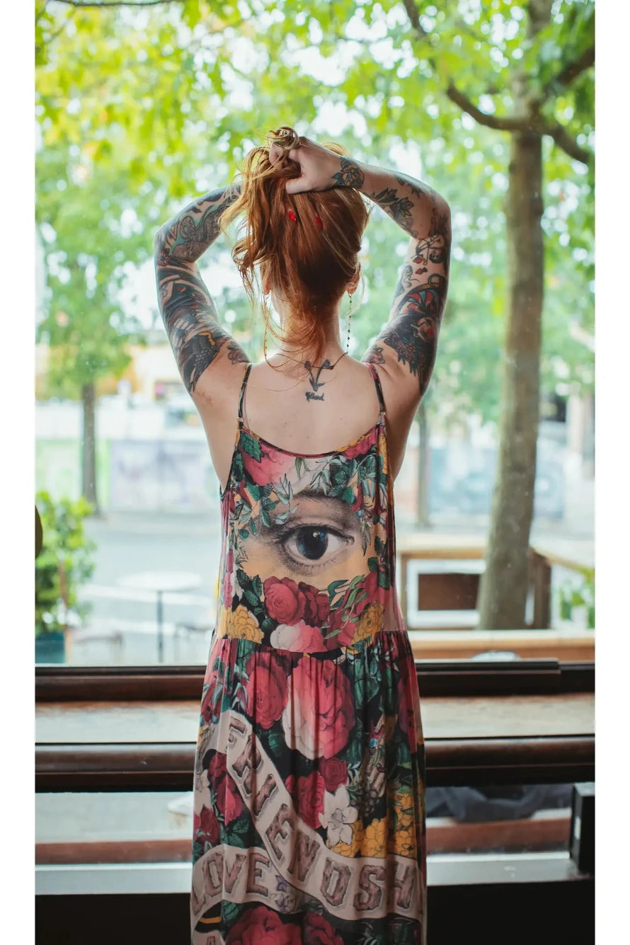 Friendship Love and Truth Bohéme Slip Dress