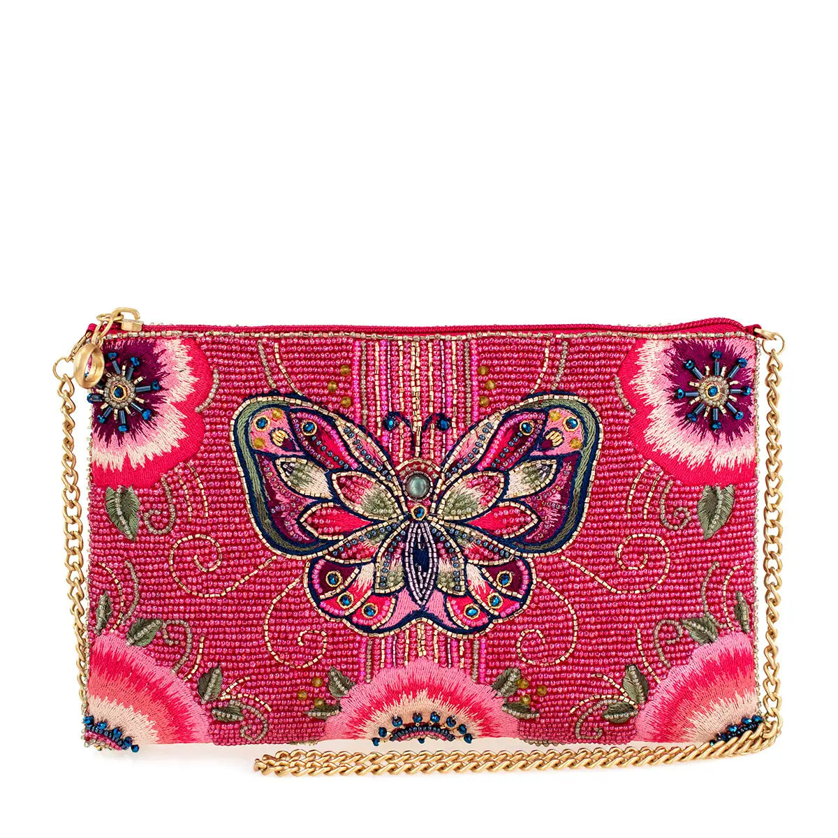 Social Butterfly Hand-Beaded
