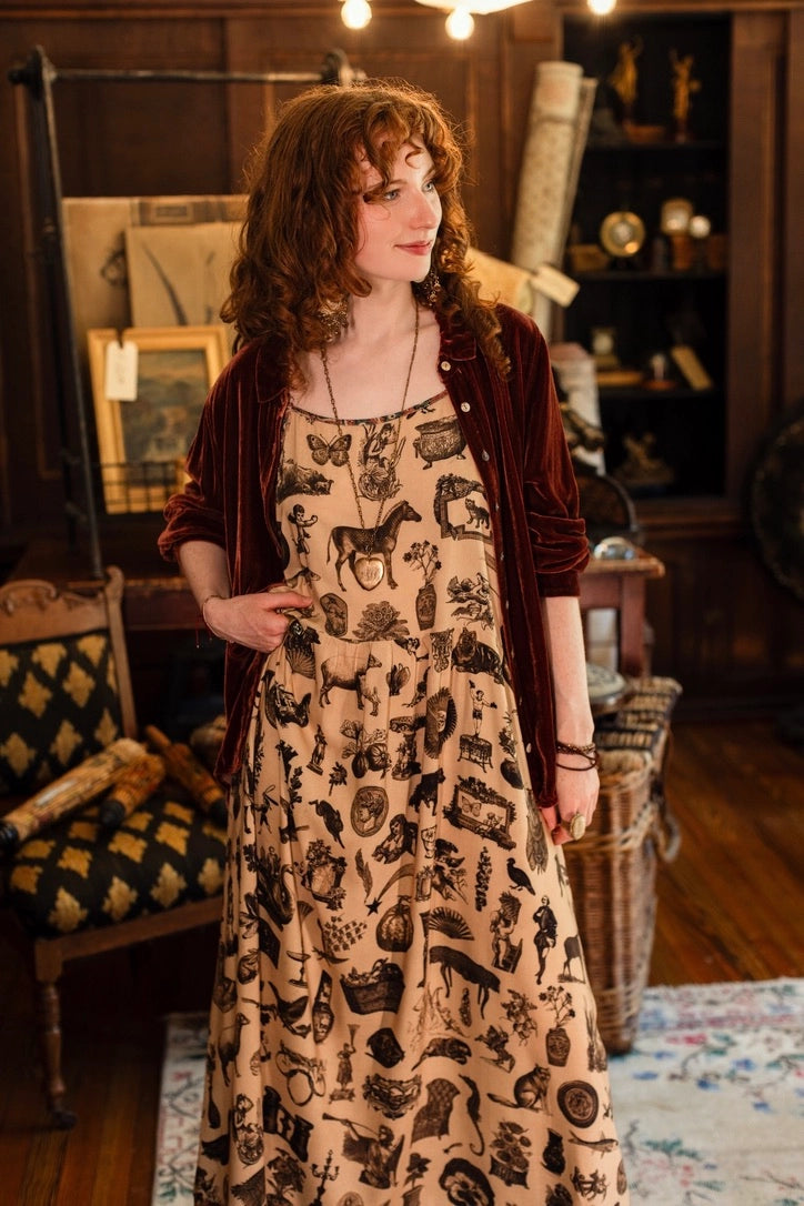 Curiosities Bohéme Slip Dress