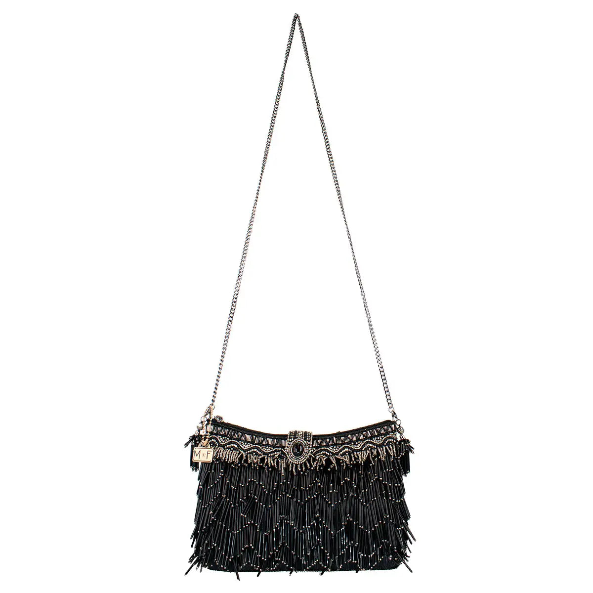 Shimmy Hand-Beaded Bag