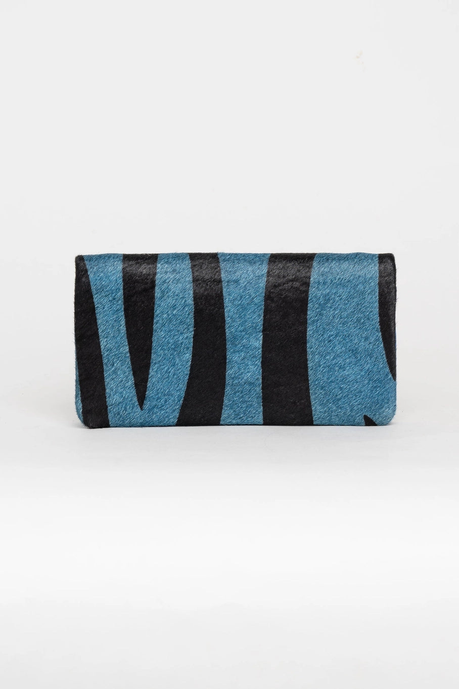Blue Zebra Jewel Purse