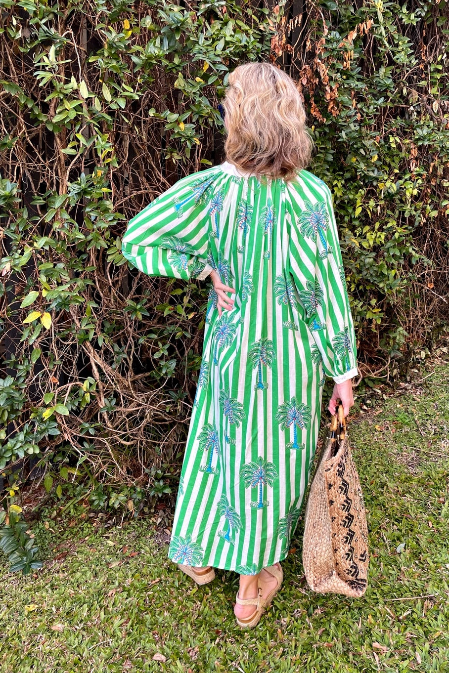 Cabana Dress - Green