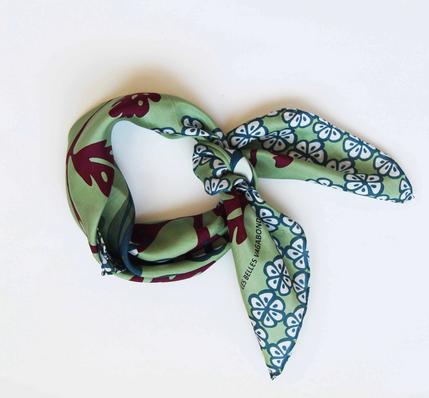 Mini Alice Almond Silk Scarf