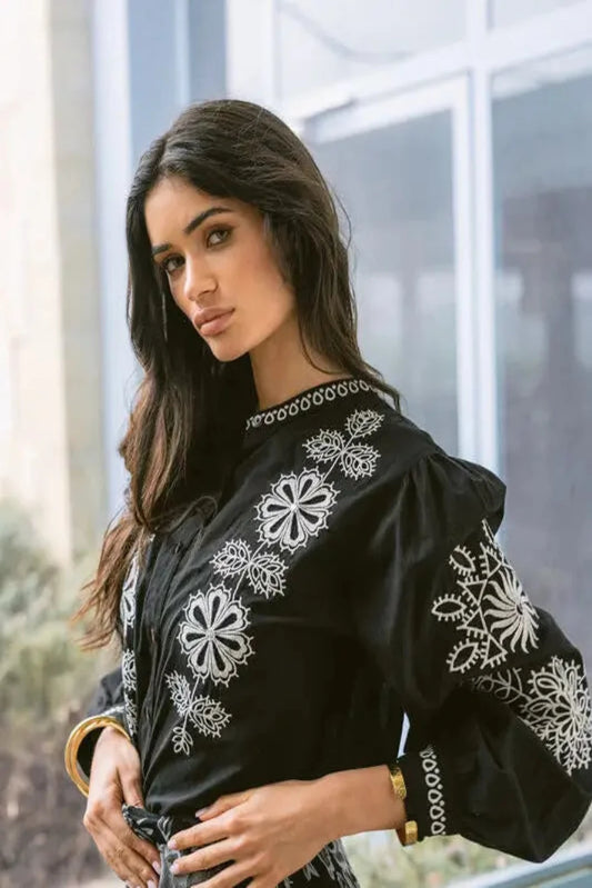 Verona Black & White Shirt